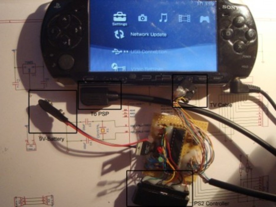 Ps2-controller-on-psp