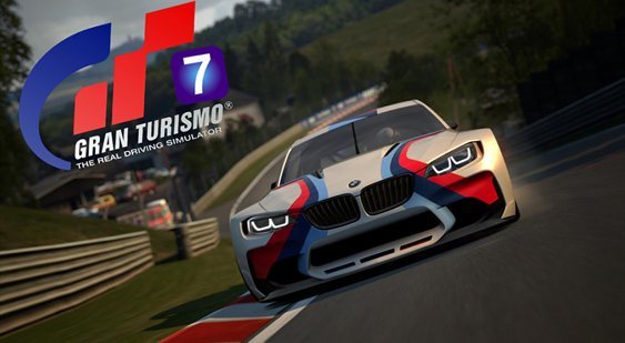 Gran Turismo 7 на странице с игрой Gran Turismo Sports.