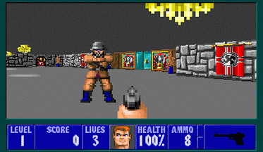 Wolfenstein 3D скриншот