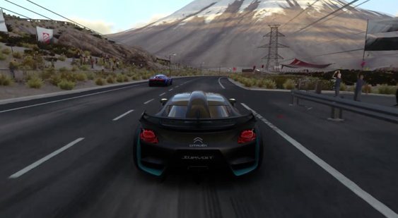 Геймплей DriveClub - электрокар DS Survolt