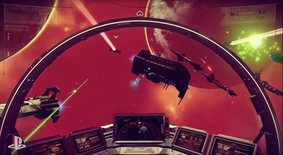 Геймплей No Man's Sky с E3 2015