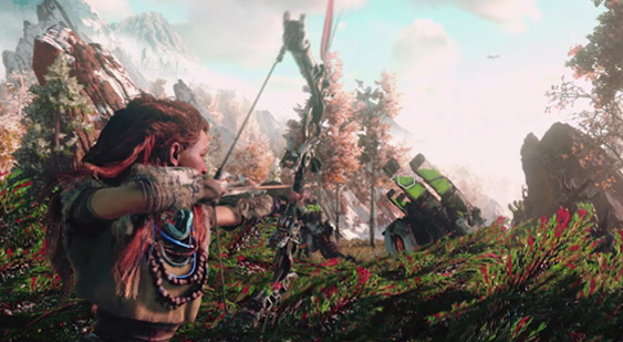 Видео Horizon Zero Dawn - комментарии продюсера к первому видео