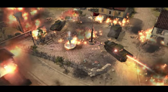 Трейлер Company of Heroes 2: The British Forces - танк Черчилль