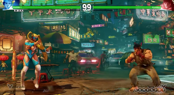 Игровой процесс Street Fighter 5 с PAX Prime 2015