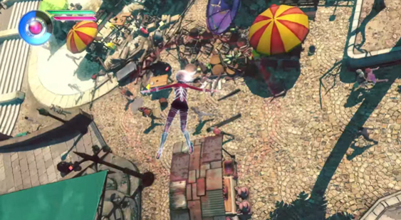 Геймплей Gravity Rush 2 с PGW 2015