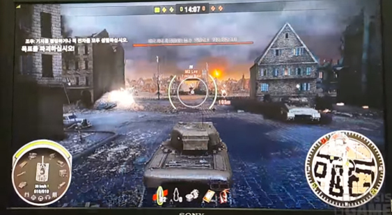 Геймплей PS4-версии World Of Tanks - G-Star 2015