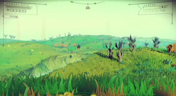 Геймплей No Man's Sky с PSX 2015