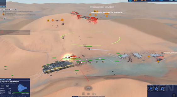 Демонстрация геймплея Homeworld: Deserts of Kharak - поздняя стадия игры