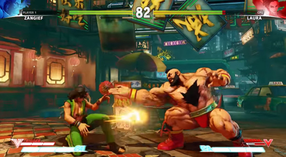 Видео Street Fighter 5 - Zangief