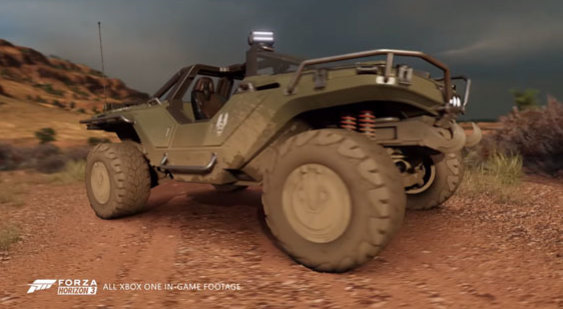 Трейлер Forza Horizon 3 - Halo Warthog