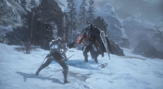 Геймплейное видео Dark Souls 3 - DLC Ashes of Ariandel