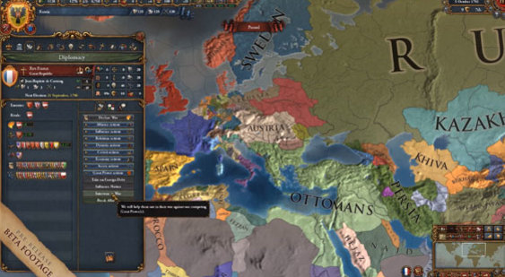 Видеодневник разработчиков Europa Universalis 4 - дополнение Rights of Man