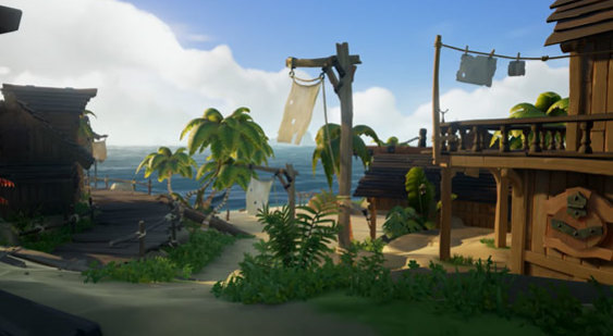 Видео о создании Sea of Thieves - мир в движении