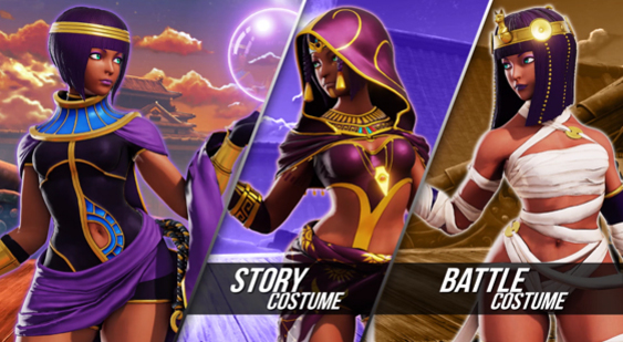 Трейлер Street Fighter 5 - анонс Menat