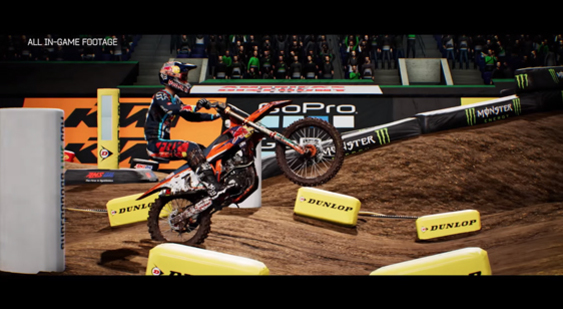 Трейлер анонса Monster Energy Supercross - The Official Videogame