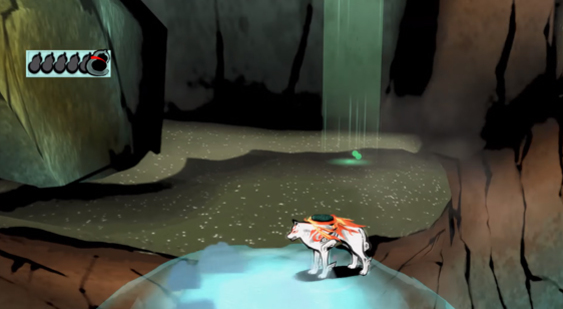 Ролик Okami HD - водяной столб