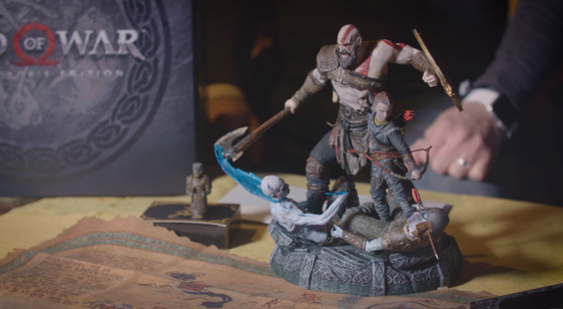 Анбоксинг God of War Collector's Edition