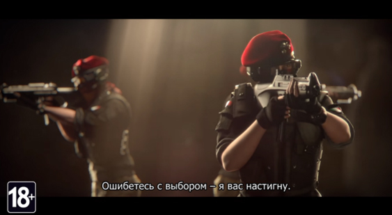 Трейлер Rainbow Six: Siege - оперативник Alibi (русские субтитры)