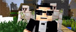 Видео: клип на трек PSY "Gentleman" сделан в Minecraft